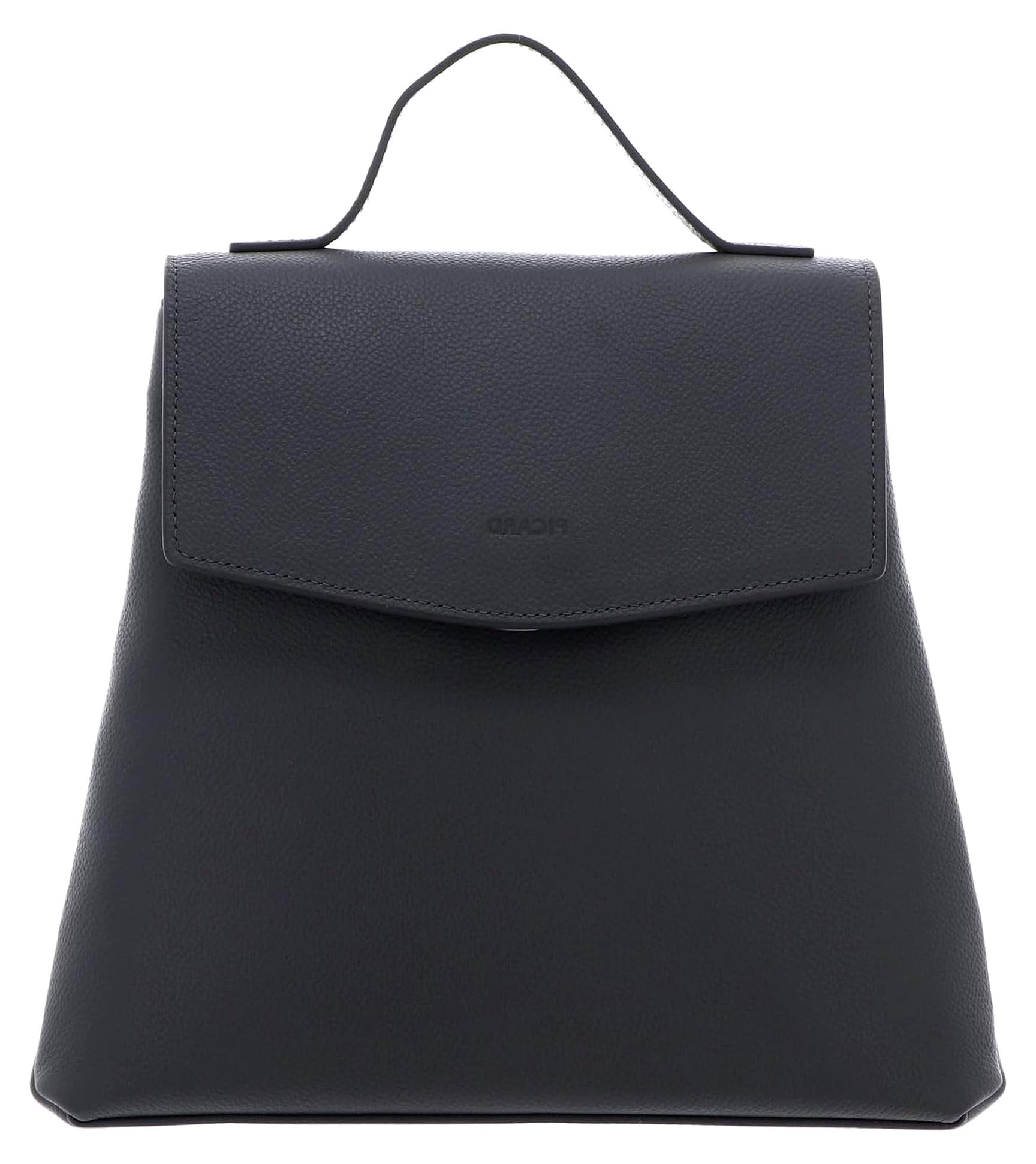 Leder Rucksack Luis Freizeitrucksack Rock grau