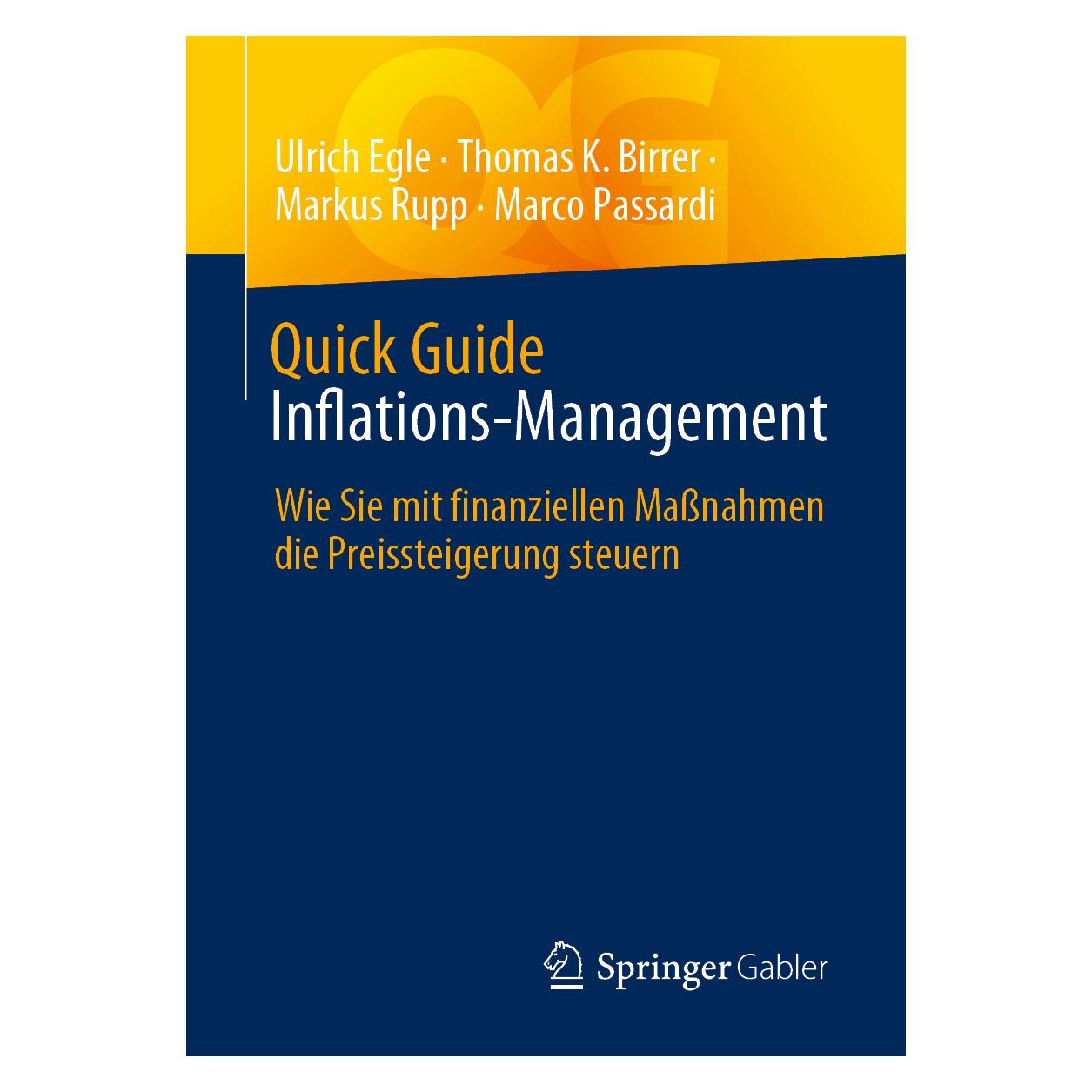 Springer Quick Guide Inflations-Management (Deutsch, Softcover, Marco Passardi, Markus Rupp, Thomas K Birrer, Ulrich Egle) (56959430)