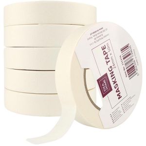 Idea-Home Kreppband 111176, 24mm x 50m, für Innen, 6 Rollen