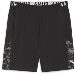 PUMA Fit 7" Ultrabreathe Stretch Print Trainingsshorts Herren 01 - PUMA black/q1 print L