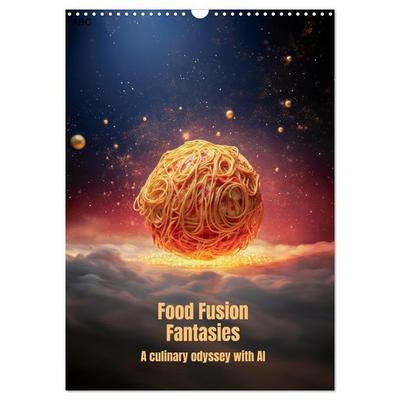 Food Fusion Fantasies (Wall Calendar 2026 DIN A3 portrait), CALVENDO 12 Month Wall Calendar