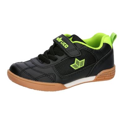 Trainingsschuh LICO "Sportschuh Bernie VS", Kinder, Gr. 25, Textil, schwarz, Synthetik, Schuhe