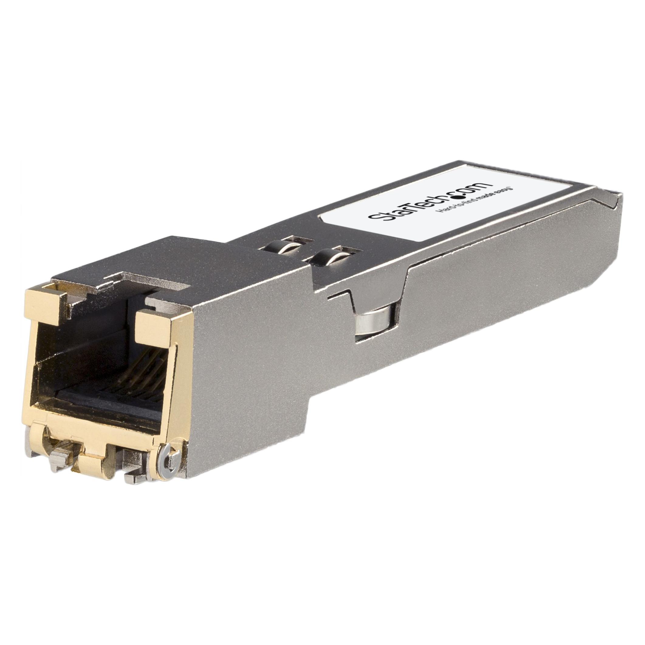 StarTech HP JL563A kompatibles SFP+ Transceiver-Modul - 100/1000/10000Base-TX (JL563A-ST)