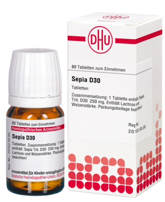 DHU-Arzneimittel GmbH & Co. KG SEPIA D 30 Tabletten 80 St 02635984