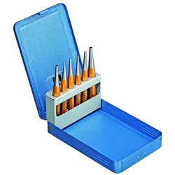 Gedore, Meissel, 113 D Durchtreiber-Satz 6-teilig in Metallklappkassette