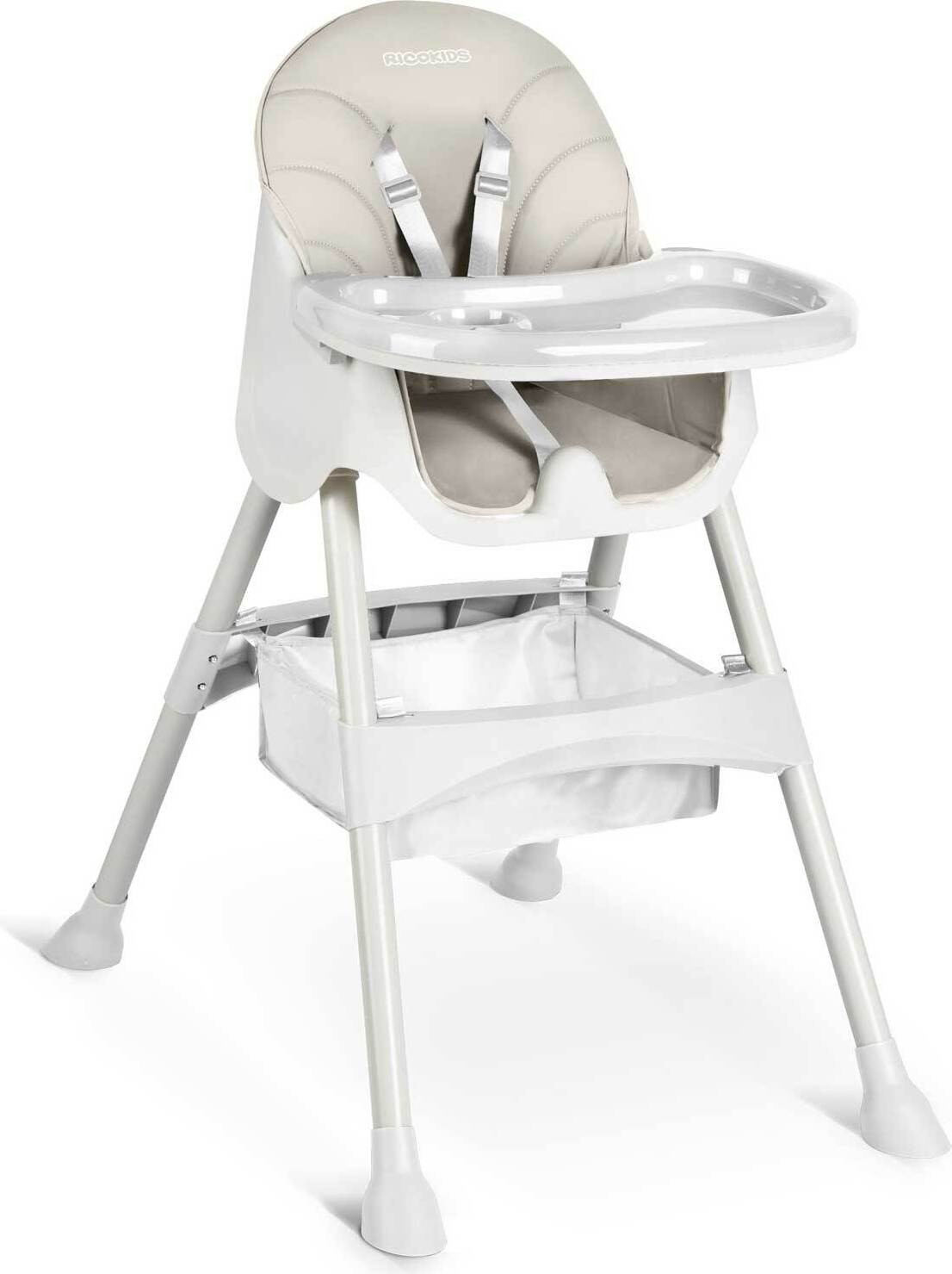 Ricokids Kinderstoel Milo met tafel, grijs