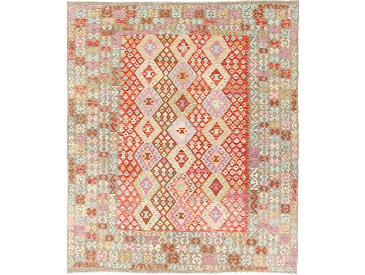 Kelim Afghan Heritage Teppich 254x291 Handgewebt Orientteppich Wolle