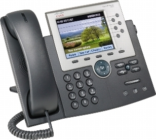 Cisco IP-Phone 7965G Telefon, Rufnummernanzeige, Freisprechfunktion, Ethernet