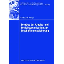 Beiträge der Arbeits- und Betriebsorganisation zur Beschäftigungssicherung, Fachbücher