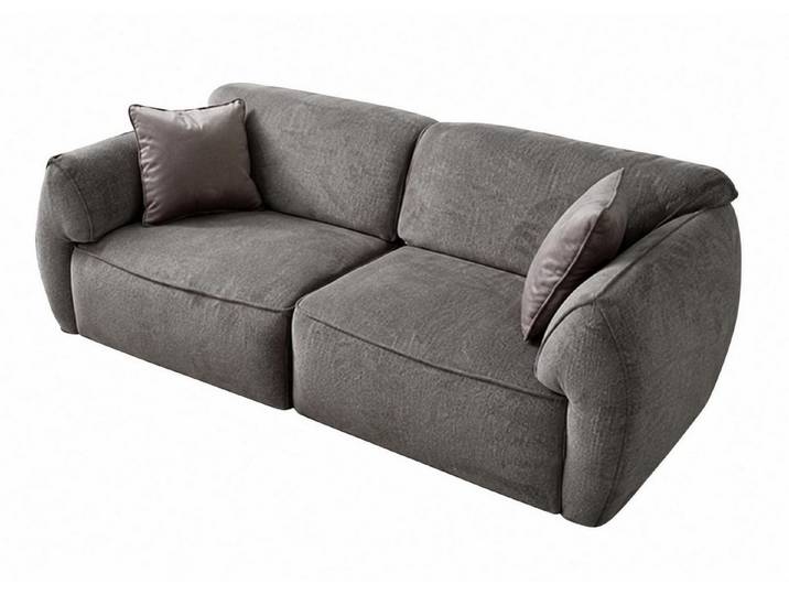 JVmoebel 3-Sitzer Graues 3-Sitzer-Moduls Sofa modernes Polstersofa Wohnzimmermöbel, 1 Teile, Made in Europa