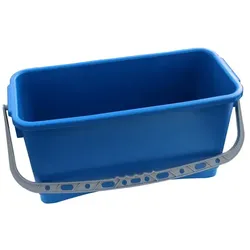Glasreinigungseimer Bayersan 20 L blau Fenstereimer für die Glasreinigung mit Griff