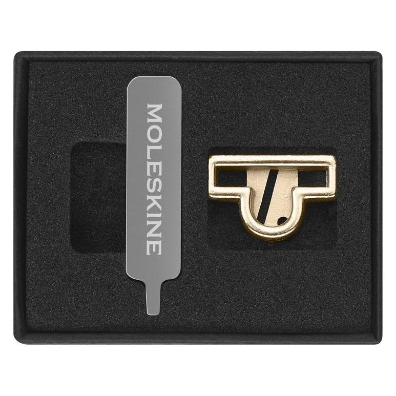 Moleskine Pins Libra Gold (Kein Einband) (In Catalogue NOOS)