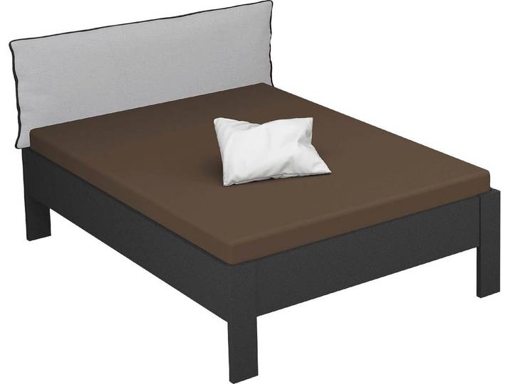 rauch Futonbett Aditio, Kopfteil Webstoff mit abgesetztem Keder