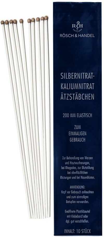 Silbernitrat-kaliumnitr.ätzstäb.ätzstift 200mm elastisch
