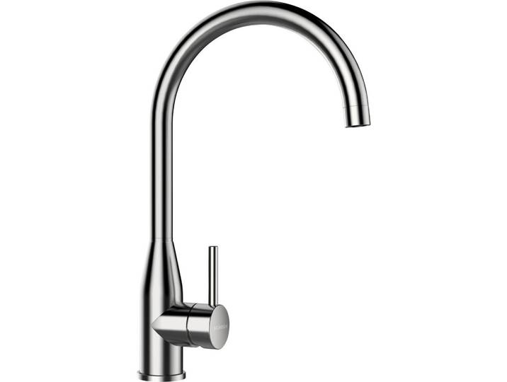 Schock Küchenarmatur, Edelstahl, Metall, 9.5x38x25.2 cm, flexible Anschlussschläuche, schwenkbarer Auslauf 360°, Küchen, Küchenausstattung, Küchenarmaturen