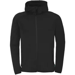 uhlsport ID Sweatjacke mit Kapuze Kinder schwarz 128