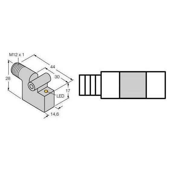 Turk Magnetfeldsensor BIM-IKT-AP6X-H1141 (46210)