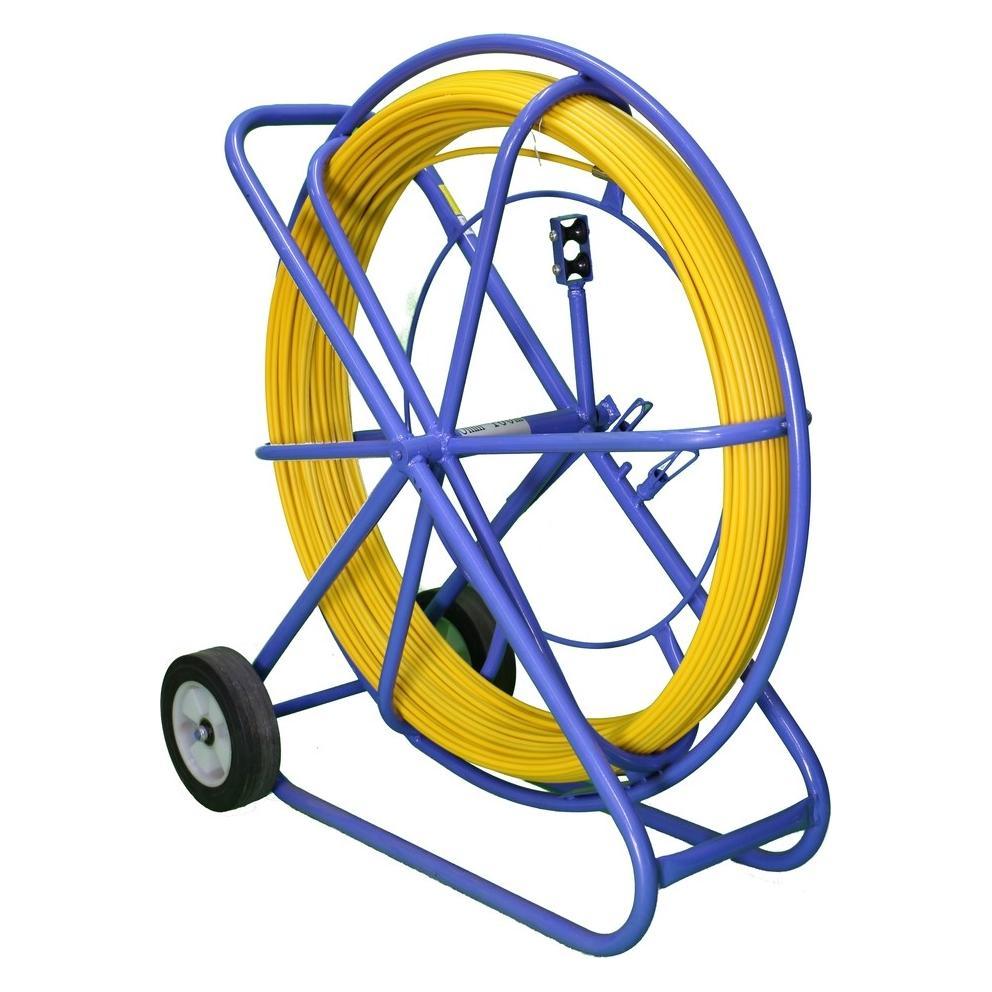 Extralink Pilot | Cable pulling rod | glass fibre FRP, d., l., yellow (EX.13865)