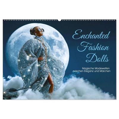 Enchanted Fashion Dolls. Magische Modewelten zwischen Eleganz und Märchen (Wandkalender 2027 DIN A2 quer), CALVENDO Monatskalender