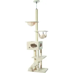 NOBBY Kratzbaum  "SIVAS" cream; 70 x 48 x 247-275 cm