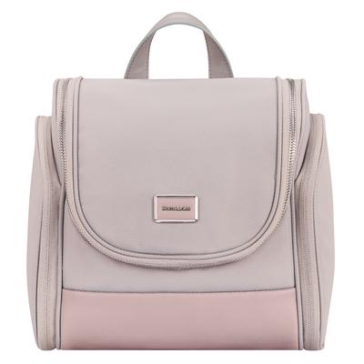Kulturbeutel SAMSONITE "IMAGE Hanging Toilet Kit", Gr. B/H/T: 21cm x 23cm x 10cm, rosa (rose), Nylon, Polyurethan, Taschen Kulturbeutel, Kulturtasche Wash Bag Beauty Case Aufhängung