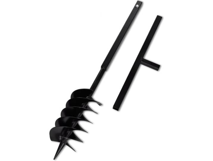 VIDAXL MORDE BRACHE mit Griff und Schraubenkopf 150 mm (schwarz)
