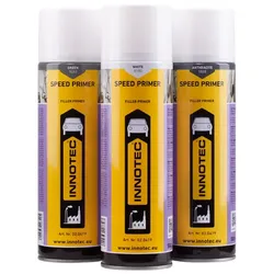 Innotec Speed Primer Weiss Grundierung und Füllerspray 500 ml