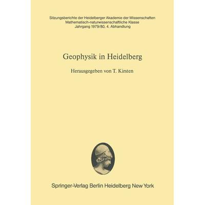 Geophysik in Heidelberg, Taschenbuch von , Springer Berlin, 978-3-540-09902-4
