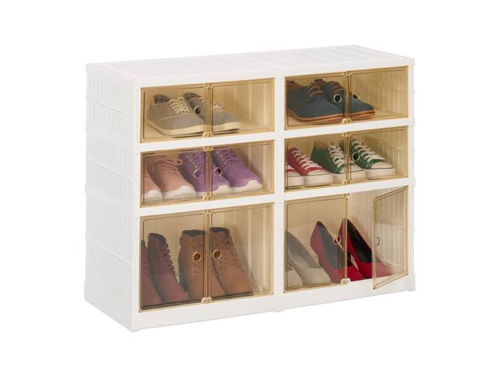 Relaxdays Faltbarer Schuhschrank