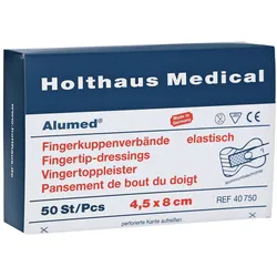 Fingerkuppenverband Alumed 4,5x8 cm 50 St