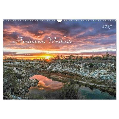 Australiens Westküste (Wandkalender 2027 DIN A3 quer), CALVENDO Monatskalender