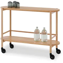 Tchibo - Servierwagen aus Holz - 100x30x73cm - schwarz -