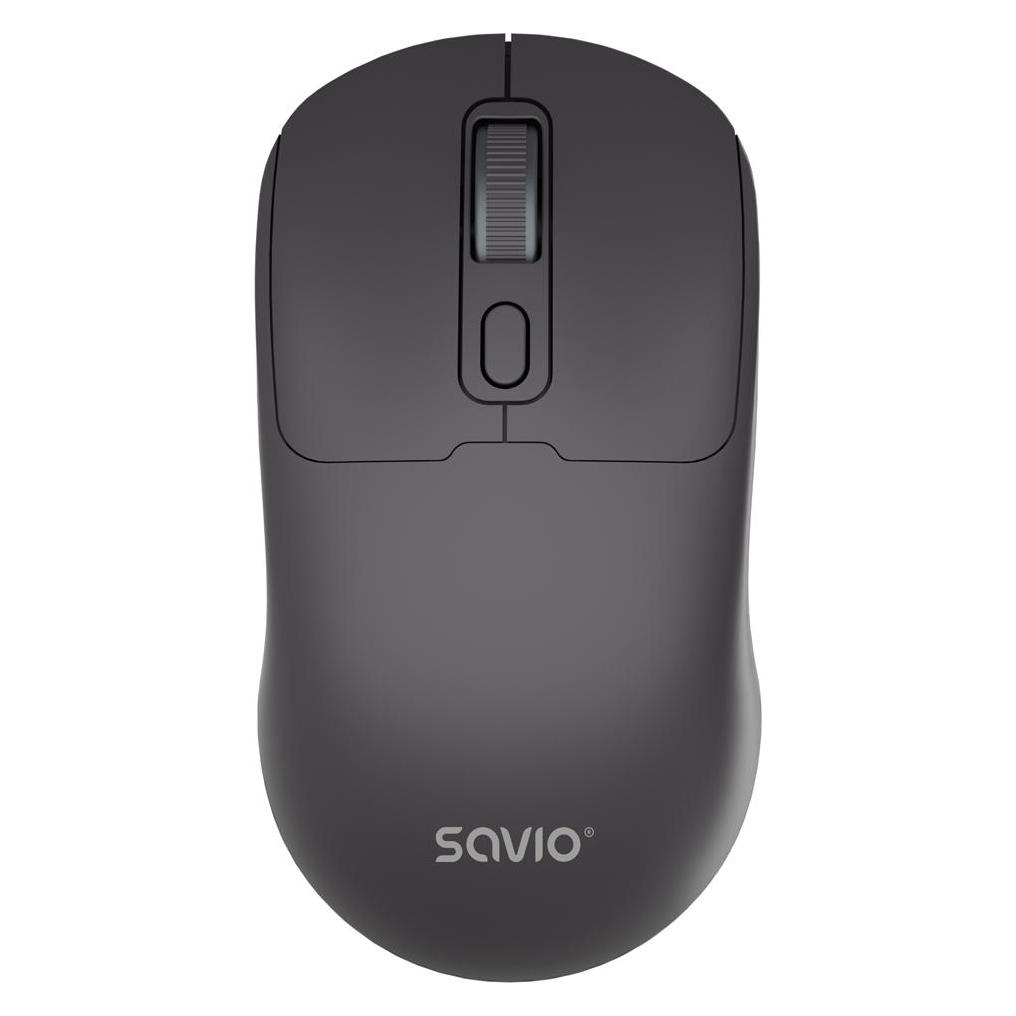Savio MB-04 Maus Universal Beidhändig Bluetooth IR LED 1600 DPI (Kabellos) (MB-04)