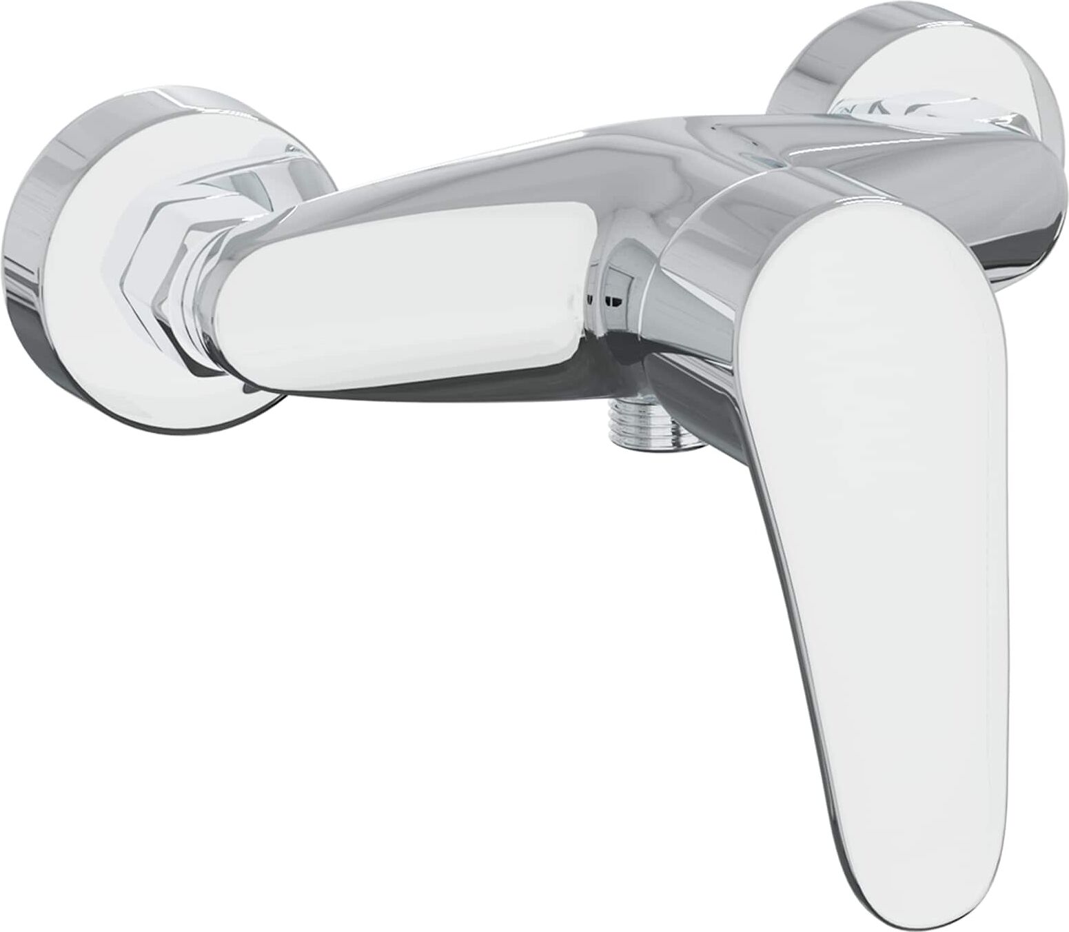 vidaXL Robinet de Douche Mixer Chrome G 1 / 2 pouces