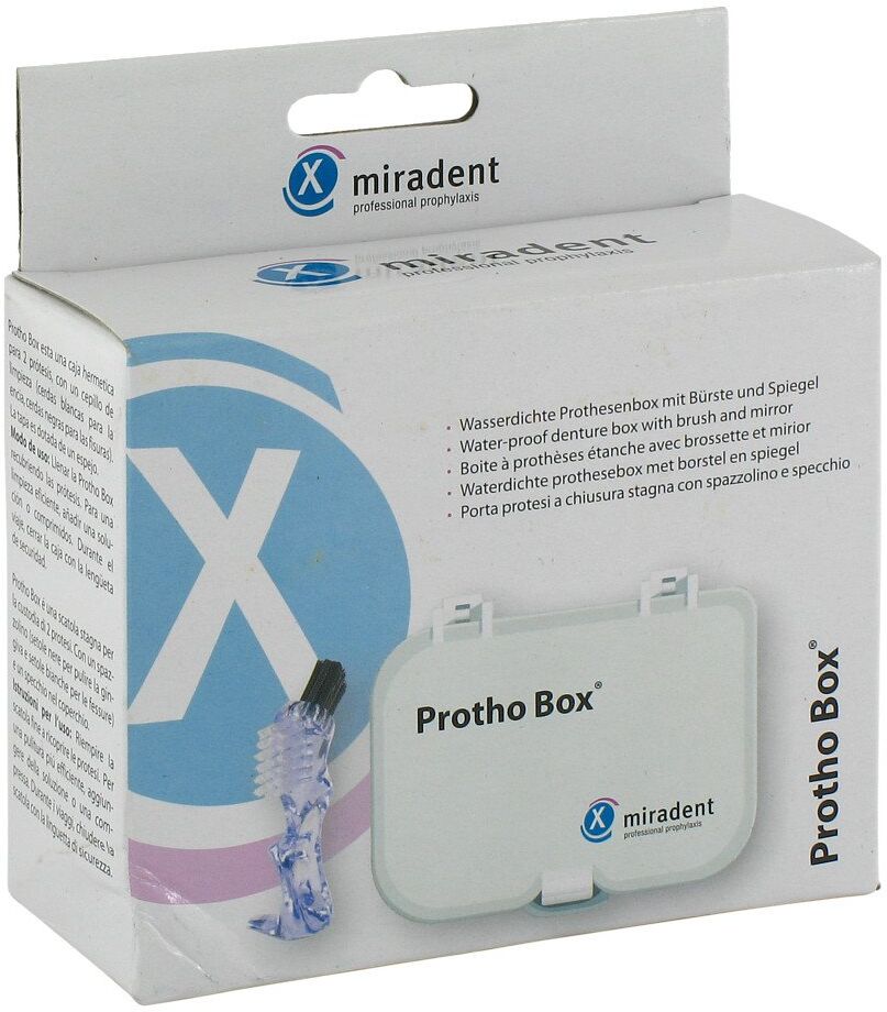 Miradent Prothesen-aufbewahrungsbox Protho Box