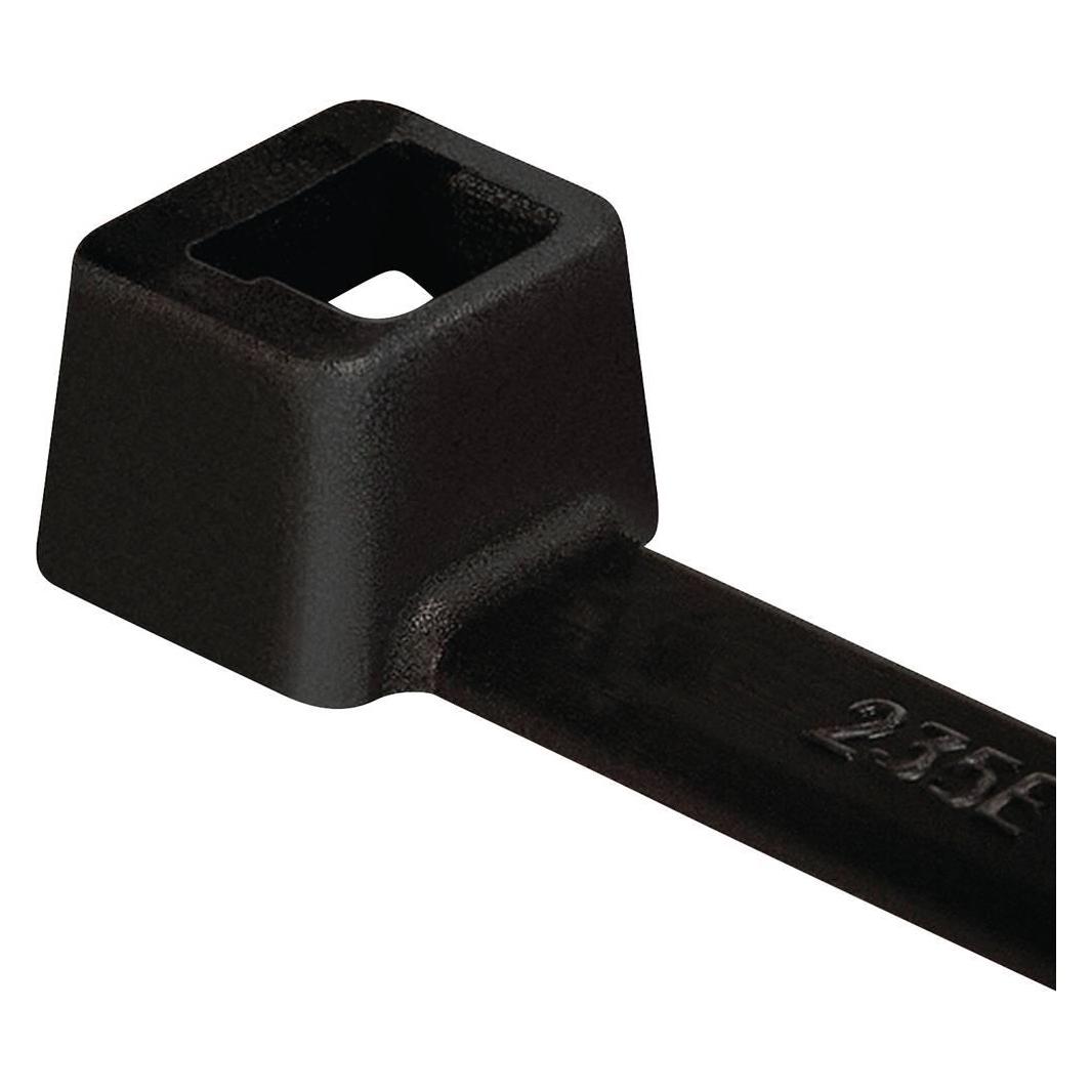 HellermannTyton Kabelbinder PA66 200x4,6mm UV (Kunststoffkabelbinder, 200 mm, 100 Stk.) (111-06206)