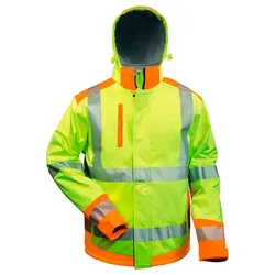 Warnschutz-Softshelljacke "RICKMER" - M - gelb