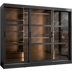 KLEIDERSCHRANK Norlio 250 mit LED Beleuchtung