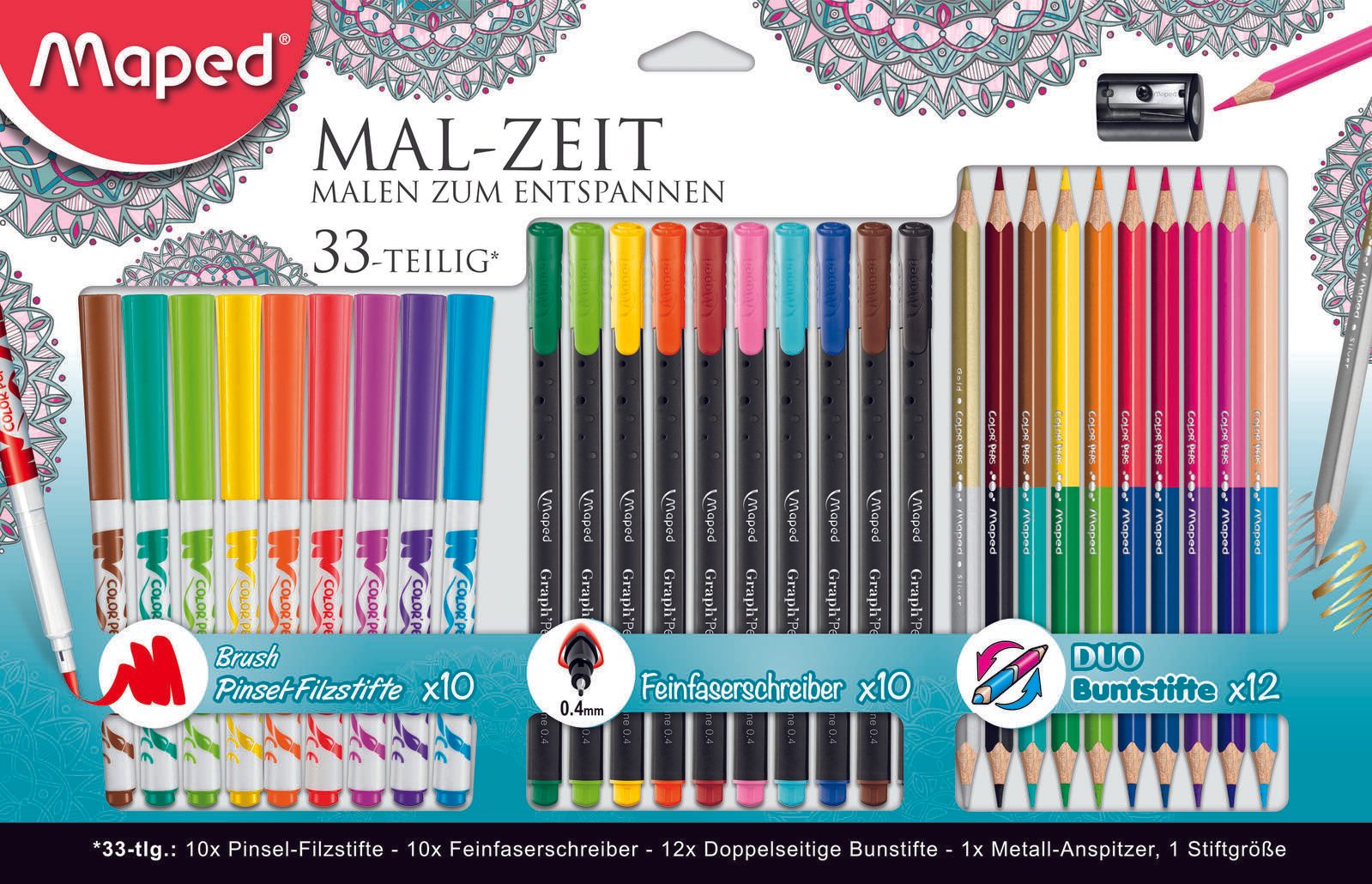 maped Malset Mehrfarbig 897418