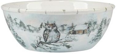 "Certified International Winter Frost 10"" Deep Serving Bowl, 104 oz. - 10"" Diameter x 4"""