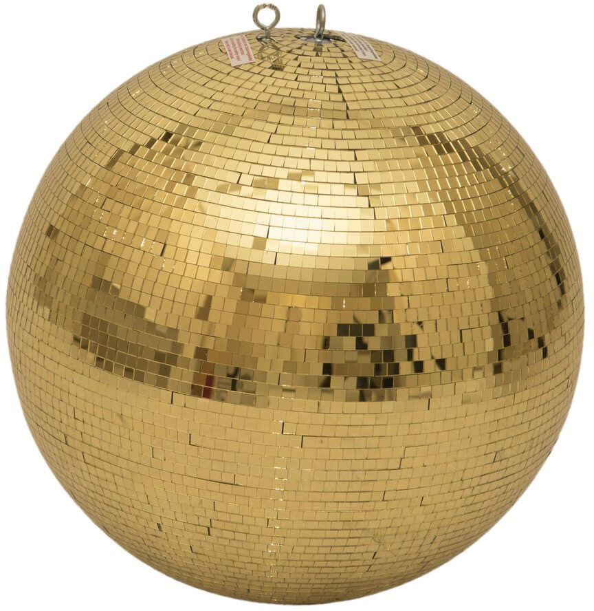 EuroLite Spiegelkugel 50cm Gold