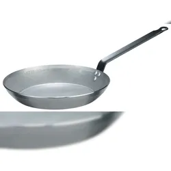 GSW Pfanne Gastro traditionell Lyoner-Eisen 28 x 4,9cm, induktionsgeeignet, backofenfest