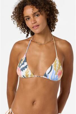 O'Neill s Cora Geo Venice Bikini Top, Size Large, Elastane/Polyester