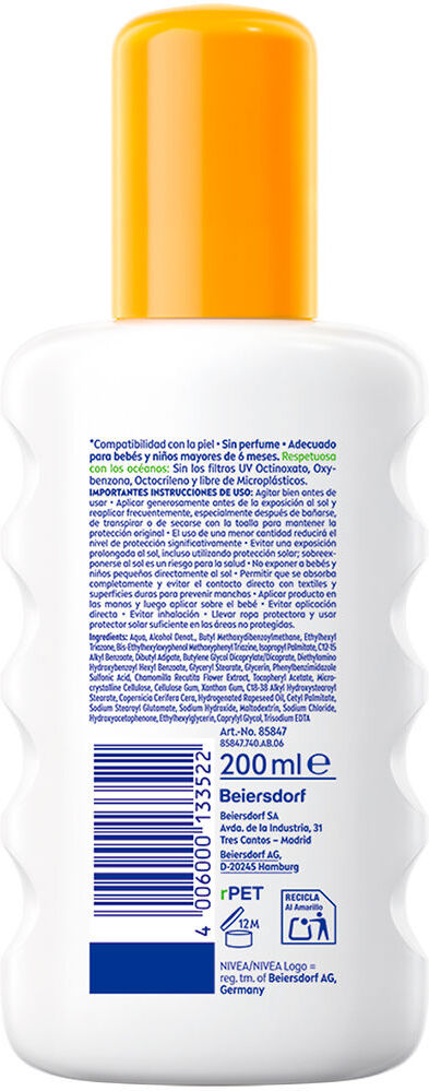 Nivea Sun BABIES&KIDS 5 em 1 protetor solar FPS50+ 200 ml
