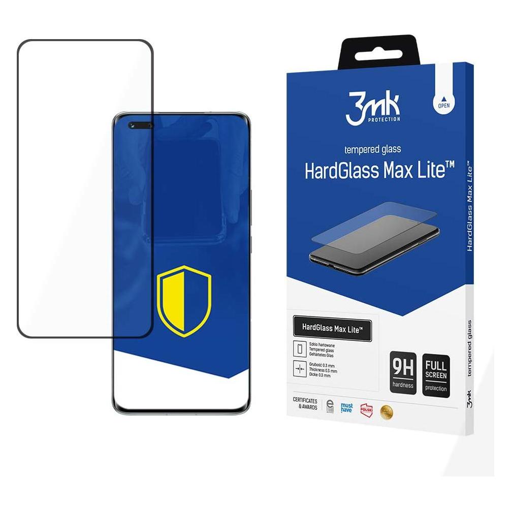 3MK HardGlass Max Lite do Honor Magic 4 Pro (1 Stk., Honor Magic 4 Pro) (3mk HardGlass Max Lite Black(531)-0)