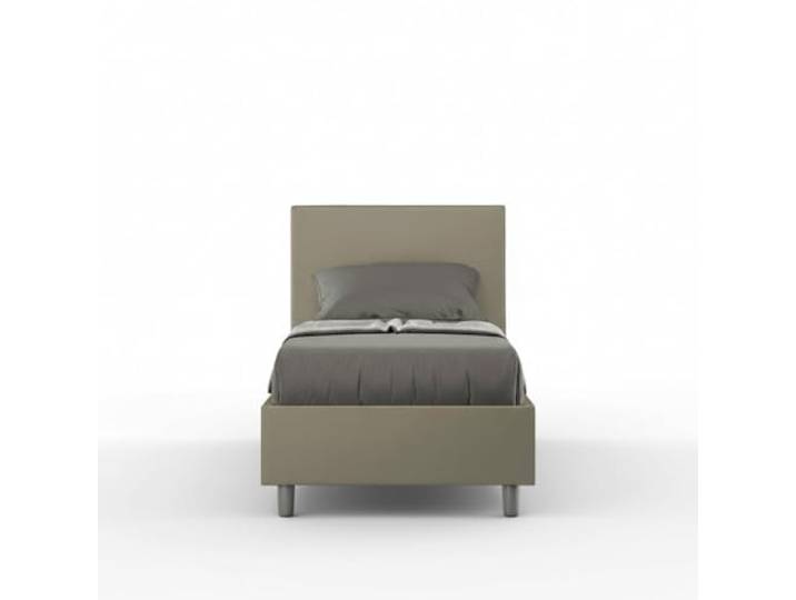 Produce Shop Einzelbett mit Stauraum 80x190 cm, modernes Design, Kinderzimmer, Adele S - Braun
