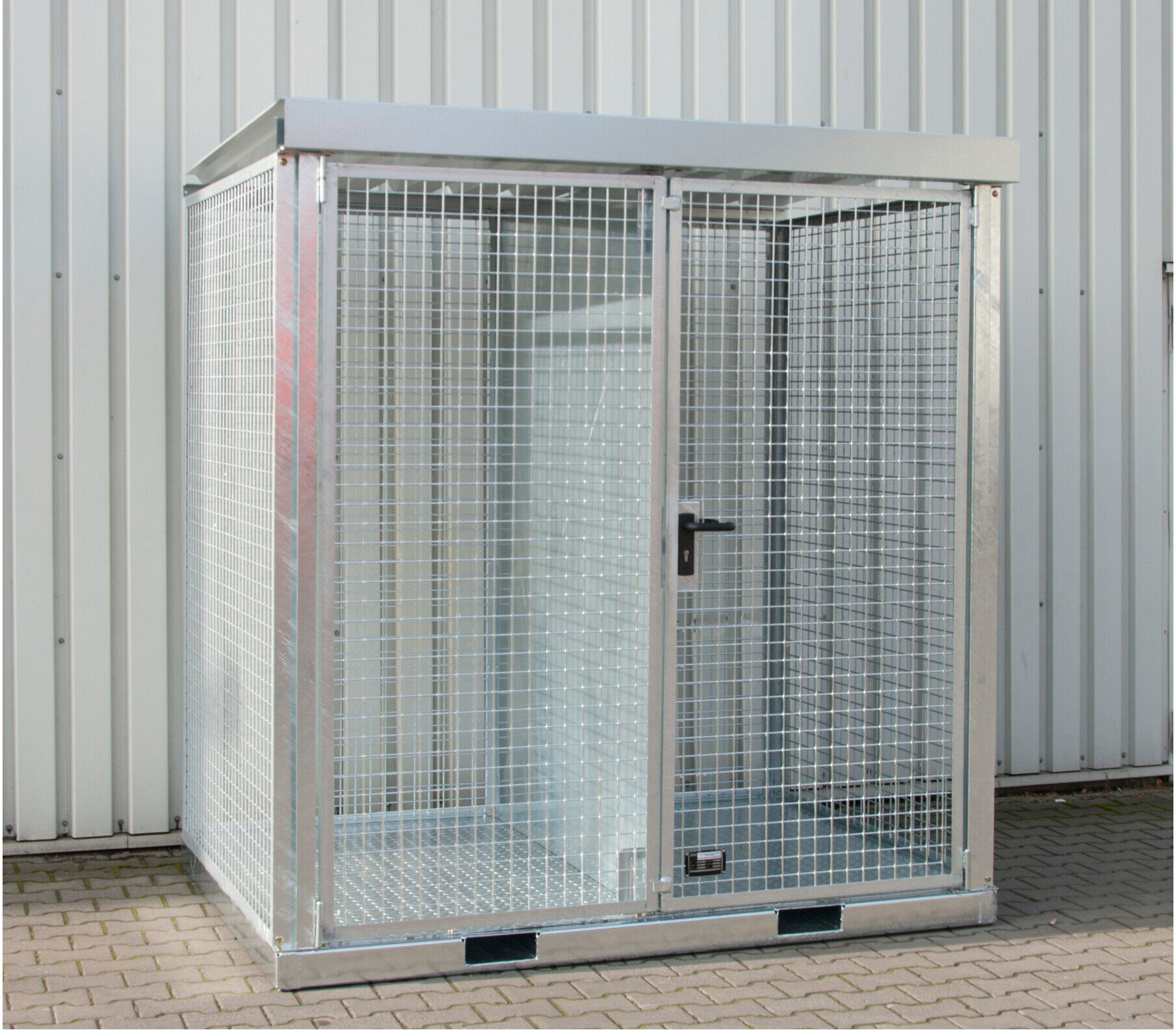 Bauer Südlohn Gasflaschen-Container GFC-E/T M2, feuerverzinkt (4477-21-2000-0007)