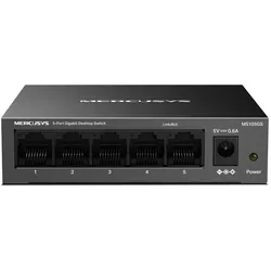 Mercusys MS105GS(UN) Netzwerk-Switch Unmanaged Gigabit Ethernet (10/100/1000) Schwarz