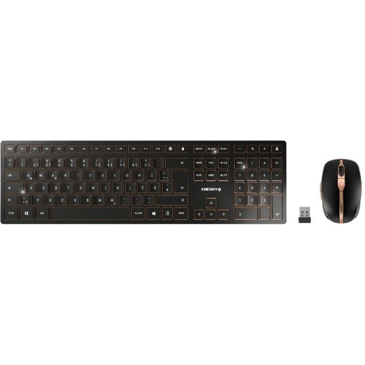 Cherry Desktop DW 9000 [US/EU] SLIM Wireless bk BT
