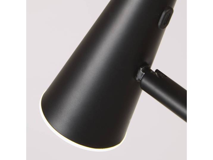 Searchlight LED Stehlampe Stehleuchte, dimmbar, schwarz, für Wohn- / Esszimmer, Metall, Modern